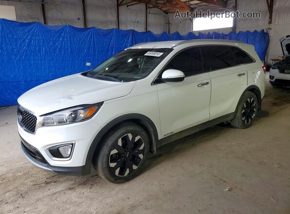 5XYPHDA50JG354170 2018 KIA SORENTO White Задня ліва чверть