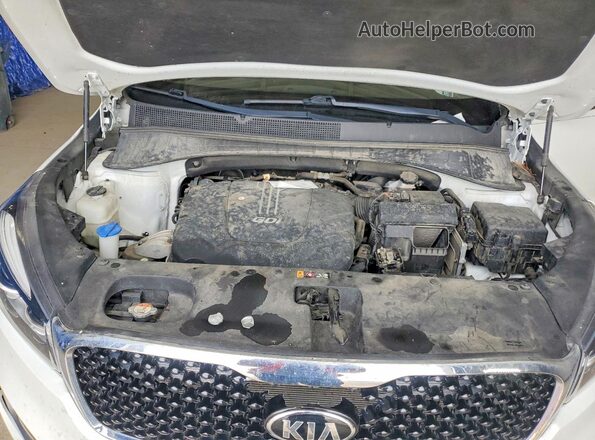 5XYPHDA50JG354170 2018 KIA SORENTO White Вид наклейки з VIN-кодом