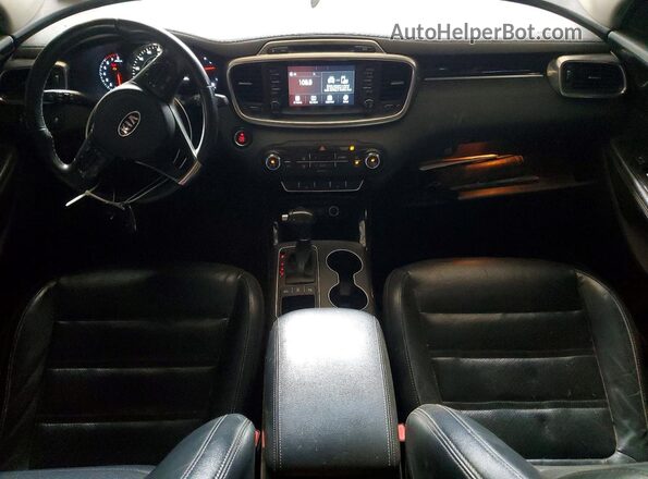 5XYPHDA50JG354170 2018 KIA SORENTO White Вид щитка приладів