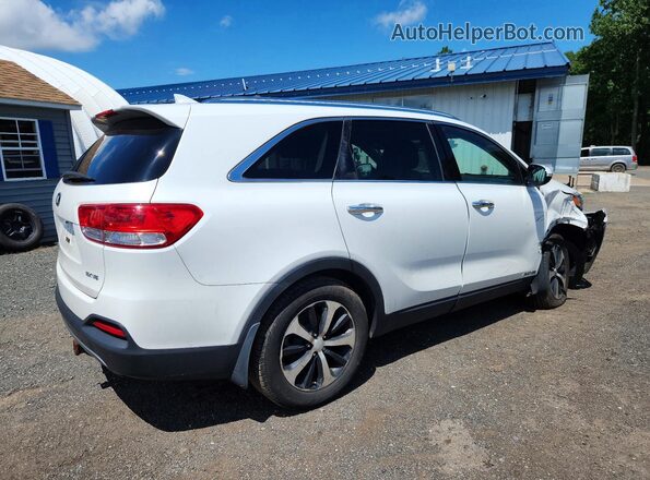 5XYPHDA51GG156433 2016 KIA SORENTO White Tył prawy