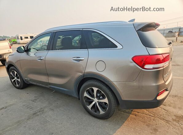 5XYPHDA51HG225512 2017 KIA SORENTO Brown Tył lewy
