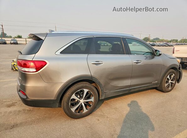 5XYPHDA51HG225512 2017 KIA SORENTO Brown Tył prawy