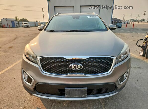 5XYPHDA51HG225512 2017 KIA SORENTO Brown Widok z przodu