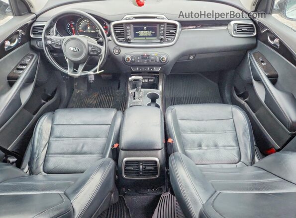 5XYPHDA51JG350418 2018 KIA SORENTO White Vista del salpicadero