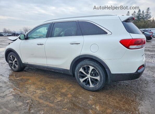 5XYPHDA51JG350418 2018 KIA SORENTO White Trasero izquierdo