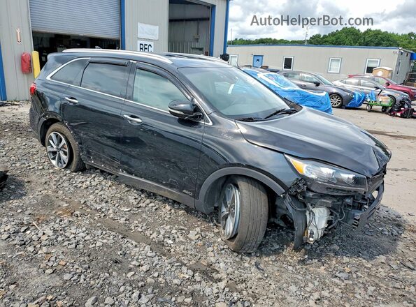 5XYPHDA51KG442789 2019 KIA SORENTO Black Передня права чверть