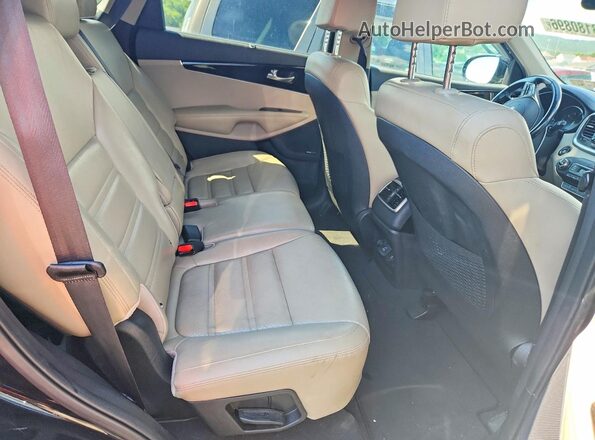 5XYPHDA51KG442789 2019 KIA SORENTO Black Вид задньої частини салону