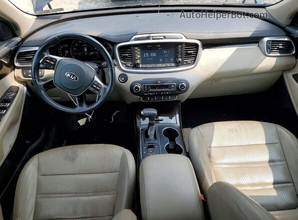 5XYPHDA51KG442789 2019 KIA SORENTO Black Вид панелі приладів