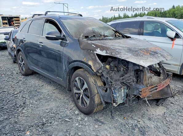 5XYPHDA52GG029500 2016 KIA SORENTO Black Delantero derecho