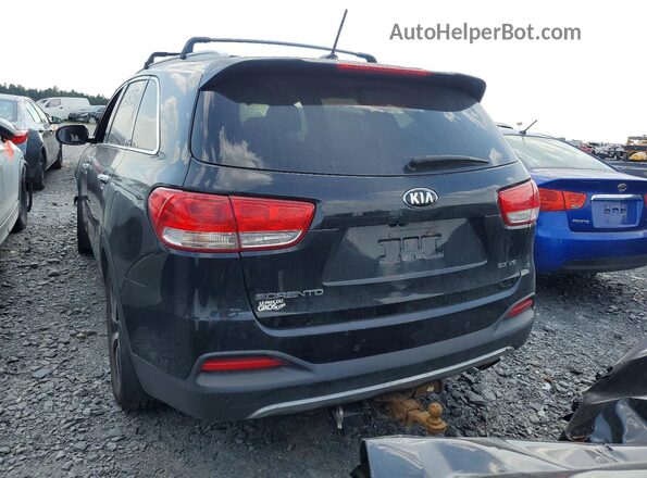 5XYPHDA52GG029500 2016 KIA SORENTO Black Vista trasera
