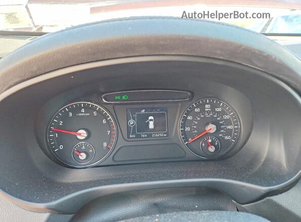 5XYPHDA52GG073724 2016 KIA SORENTO Burgundy 