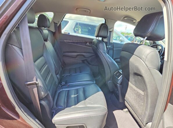 5XYPHDA52GG073724 2016 KIA SORENTO Burgundy 