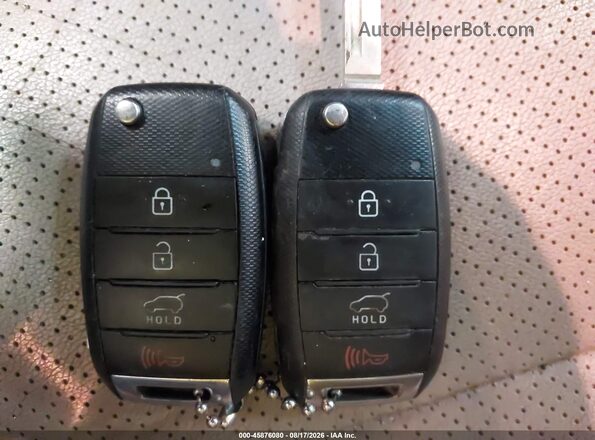 5XYPHDA52GG139706 2016 KIA SORENTO Red Առջևի վահանակի տեսք