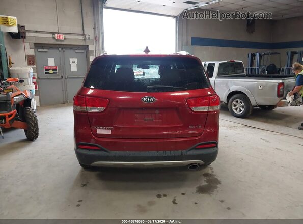 5XYPHDA52GG139706 2016 KIA SORENTO Red 