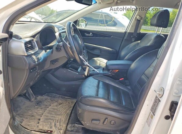5XYPHDA52KG502787 2019 KIA SORENTO White Front interior view