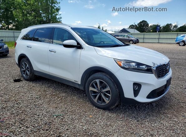 5XYPHDA52KG502787 2019 KIA SORENTO White Front right
