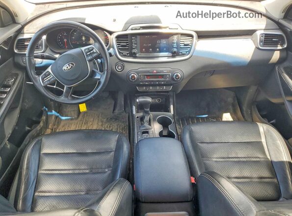 5XYPHDA52KG502787 2019 KIA SORENTO White Dashboard view
