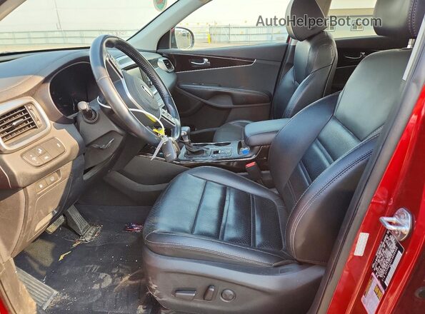 5XYPHDA52LG656580 2020 KIA SORENTO Red Vista interior delantera