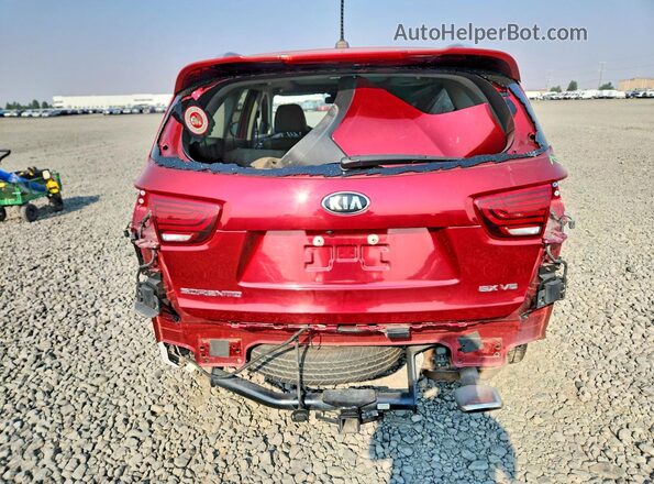 5XYPHDA52LG656580 2020 KIA SORENTO Red Vista trasera