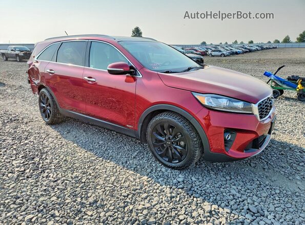 5XYPHDA52LG656580 2020 KIA SORENTO Red Delantero derecho