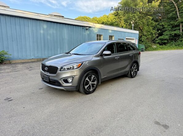 5XYPHDA53GG004895 2016 KIA SORENTO Charcoal უკანა მარცხენა