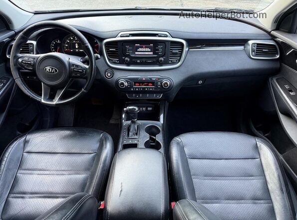 5XYPHDA53GG004895 2016 KIA SORENTO Charcoal ხელსაწყოთა პანელის ხედი