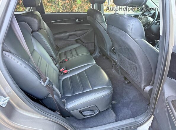 5XYPHDA53GG004895 2016 KIA SORENTO Charcoal უკანა ხედი