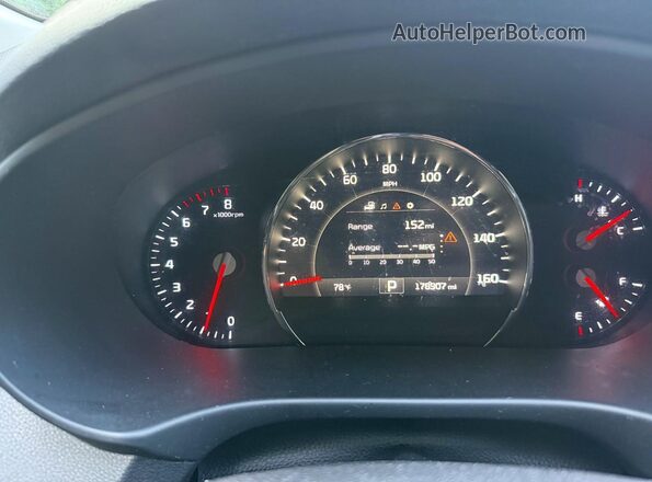 5XYPHDA53GG004895 2016 KIA SORENTO Charcoal წინა პანელის ხედი