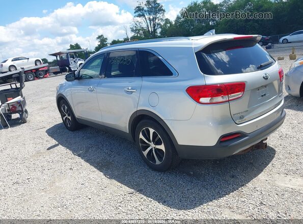 5XYPHDA53GG081895 2016 KIA SORENTO Silver Trasero izquierdo