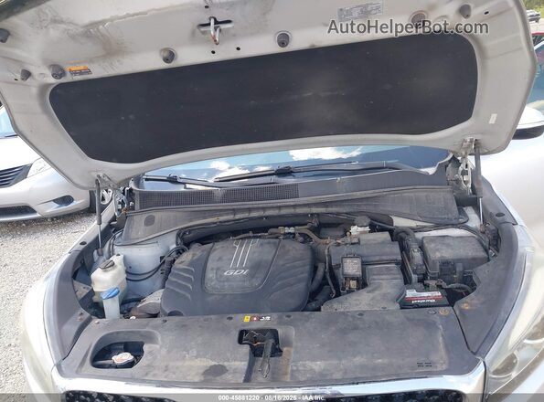 5XYPHDA53GG081895 2016 KIA SORENTO Silver Vista trasera