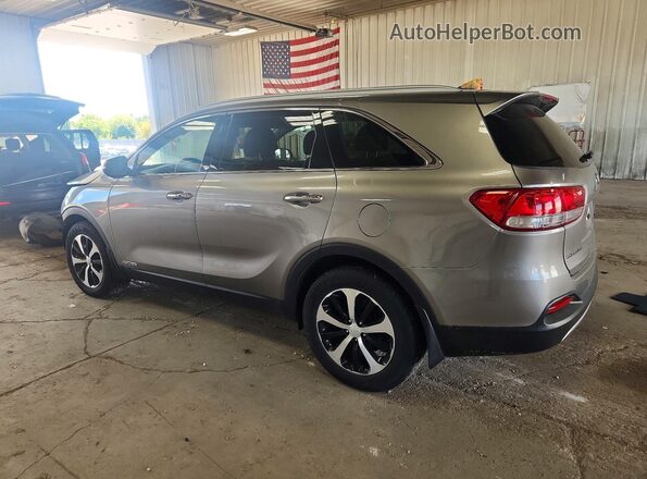 5XYPHDA53HG270130 2017 KIA SORENTO Желто-коричневый Задняя левая четверть