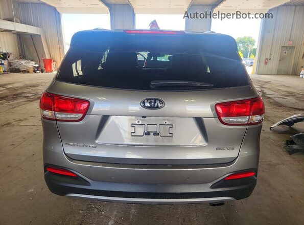5XYPHDA53HG270130 2017 KIA SORENTO Желто-коричневый Вид сзади