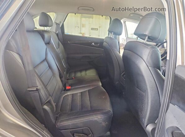 5XYPHDA53HG270130 2017 KIA SORENTO Желто-коричневый Вид задней части салона