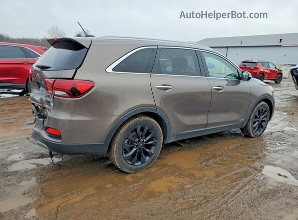 5XYPHDA53LG633258 2020 KIA SORENTO Brown Rear right