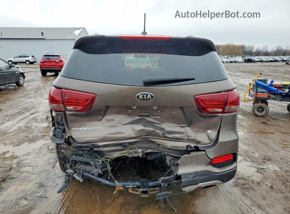 5XYPHDA53LG633258 2020 KIA SORENTO Brown Rear view