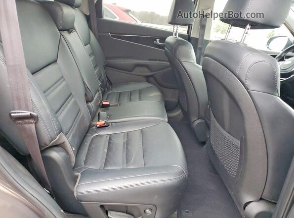 5XYPHDA53LG633258 2020 KIA SORENTO Brown Rear interior view