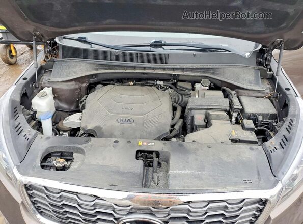 5XYPHDA53LG633258 2020 KIA SORENTO Brown Engine compartment view