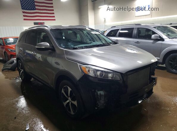 5XYPHDA54GG021527 2016 KIA SORENTO Gray Передня права чверть