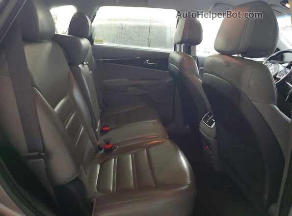 5XYPHDA54GG021527 2016 KIA SORENTO Gray Вид задніх сидінь