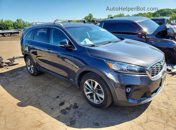 5XYPHDA54KG448988 2019 KIA SORENTO Charcoal Front right