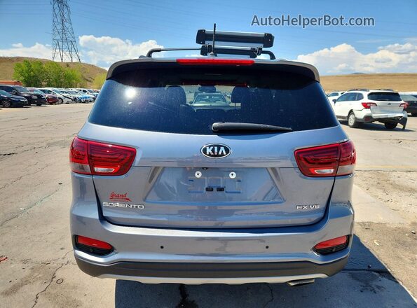 5XYPHDA54LG646018 2020 KIA SORENTO Gray Widok z tyłu