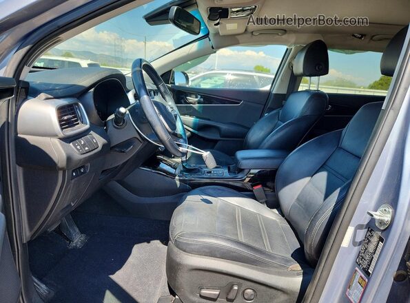 5XYPHDA54LG646018 2020 KIA SORENTO Gray Widok wnętrza z przodu