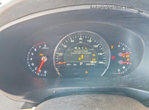 5XYPHDA55LG669467 2020 KIA SORENTO Серый Вид щитка приборов