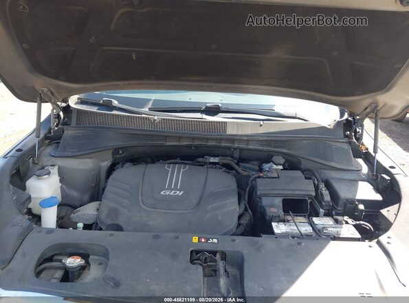 5XYPHDA56GG114727 2016 KIA SORENTO Gray Rear view