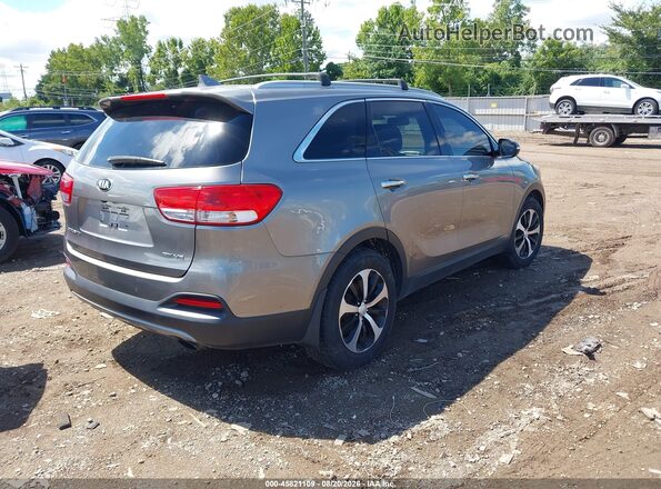 5XYPHDA56GG114727 2016 KIA SORENTO Gray Rear right