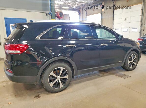 5XYPHDA56HG234688 2017 KIA SORENTO Black Задня права чверть