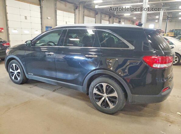 5XYPHDA56HG234688 2017 KIA SORENTO Black Задня ліва чверть