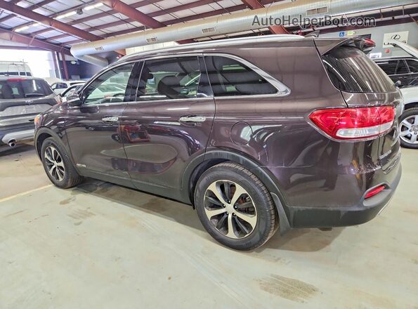 5XYPHDA56JG362578 2018 KIA SORENTO Brown Tył lewy
