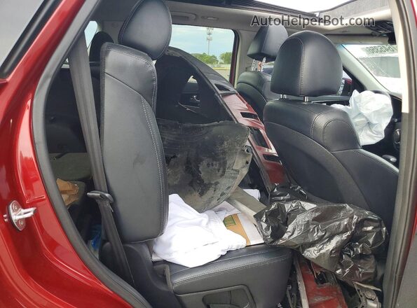 5XYPHDA56KG594390 2019 KIA SORENTO Красный Вид задней части салона