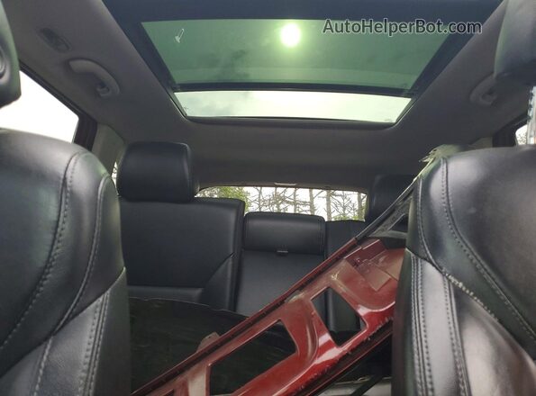 5XYPHDA56KG594390 2019 KIA SORENTO Красный Вид задних сидений